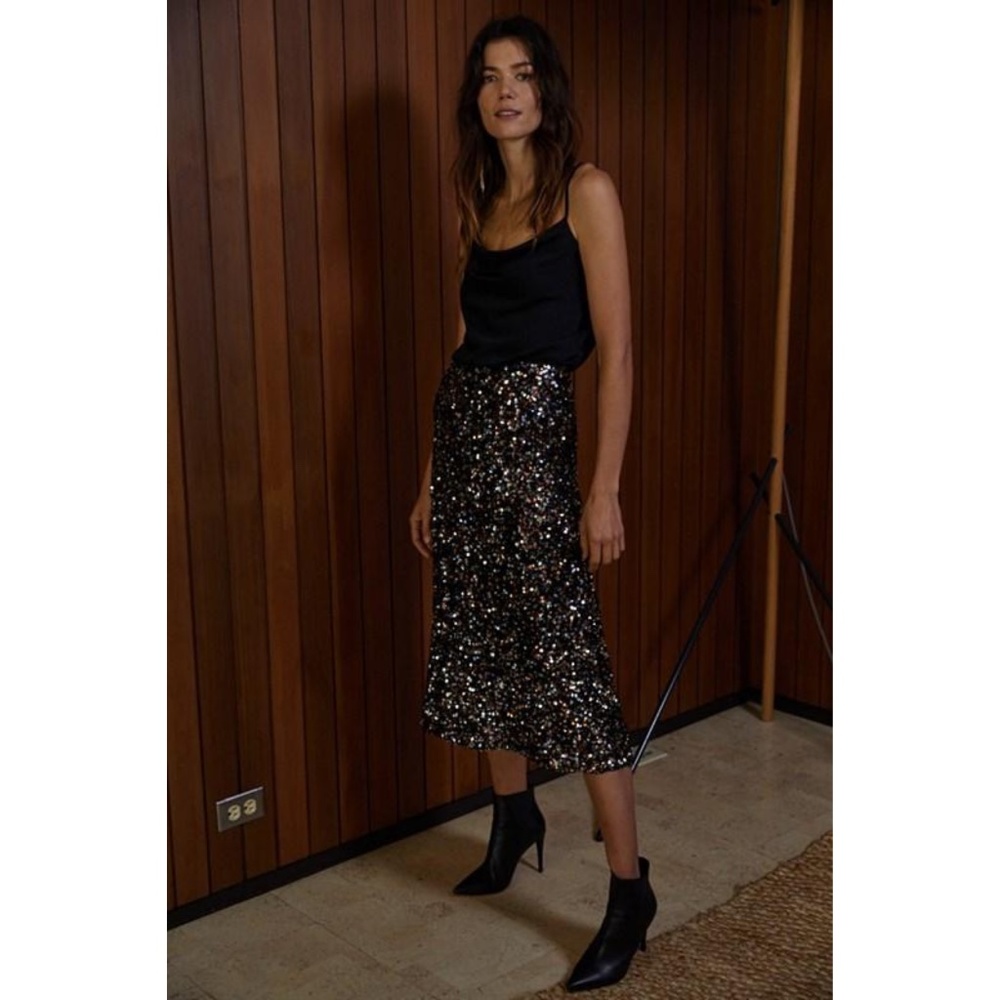 Mirror Ball Sequin Skirt - NEVER WORN